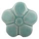 Sea Green Flower Ceramic Knob Online